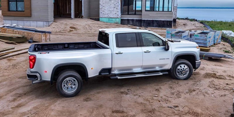 Chevy Silverado HD with Assist Steps