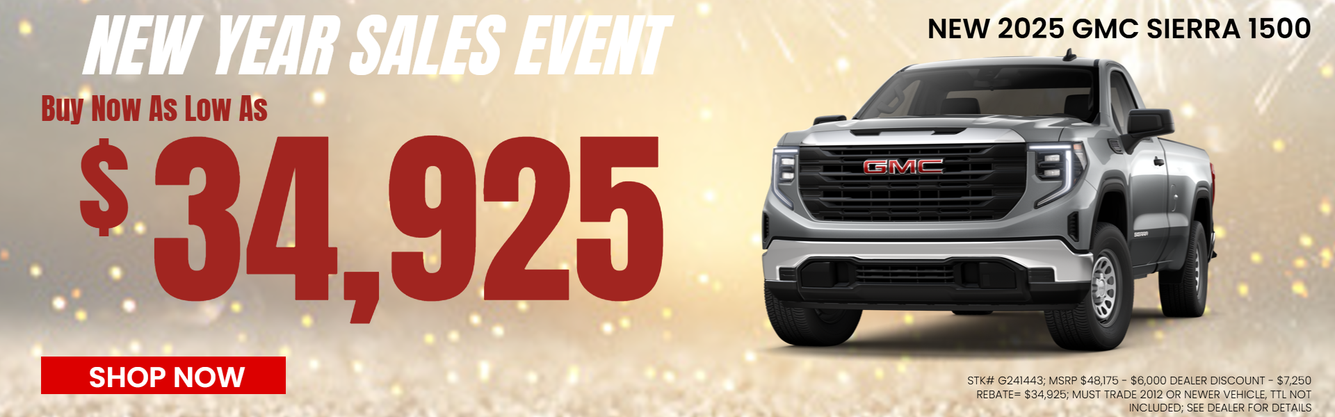 NEW 2025 GMC SIERRA 1500