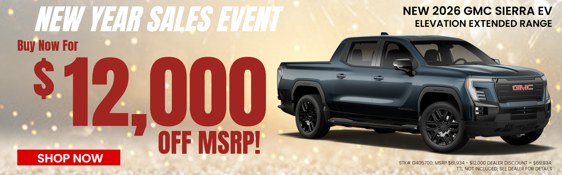 NEW 2026 GMC SIERRA EV