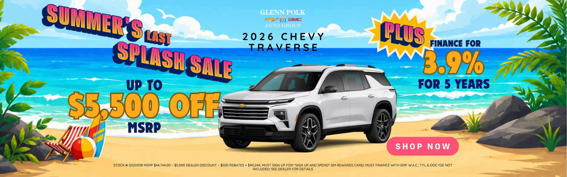 Summer's Last Splash Sale