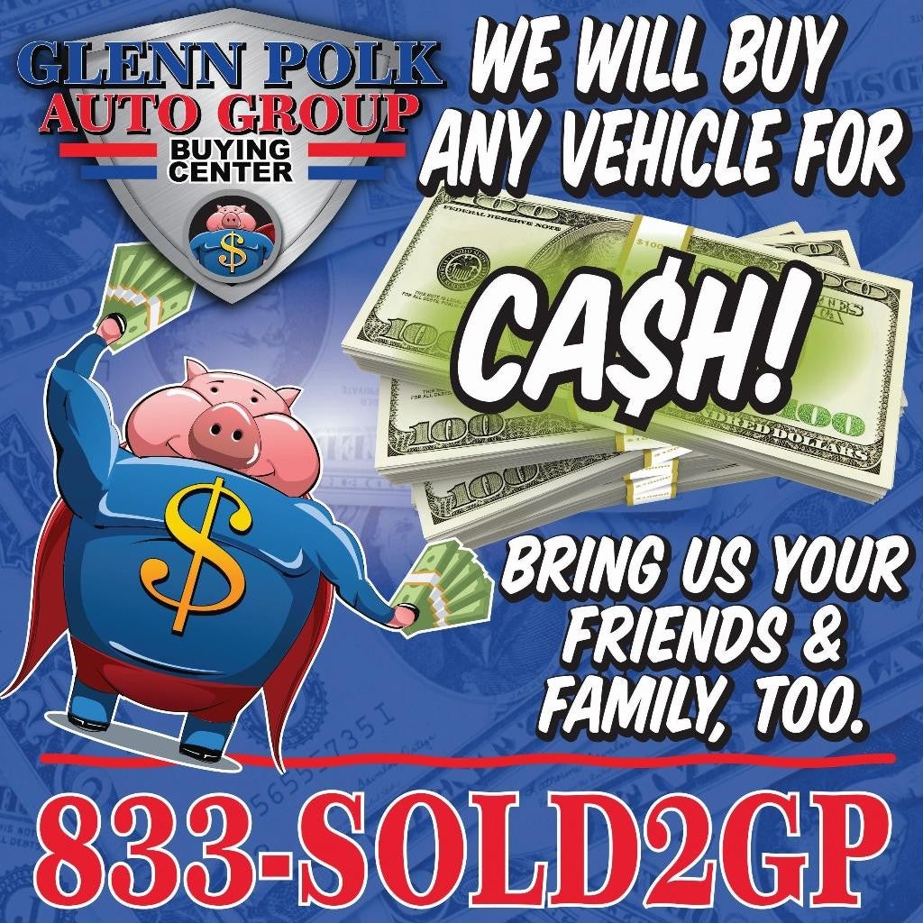 polky pig promo to buy vehicles for cash